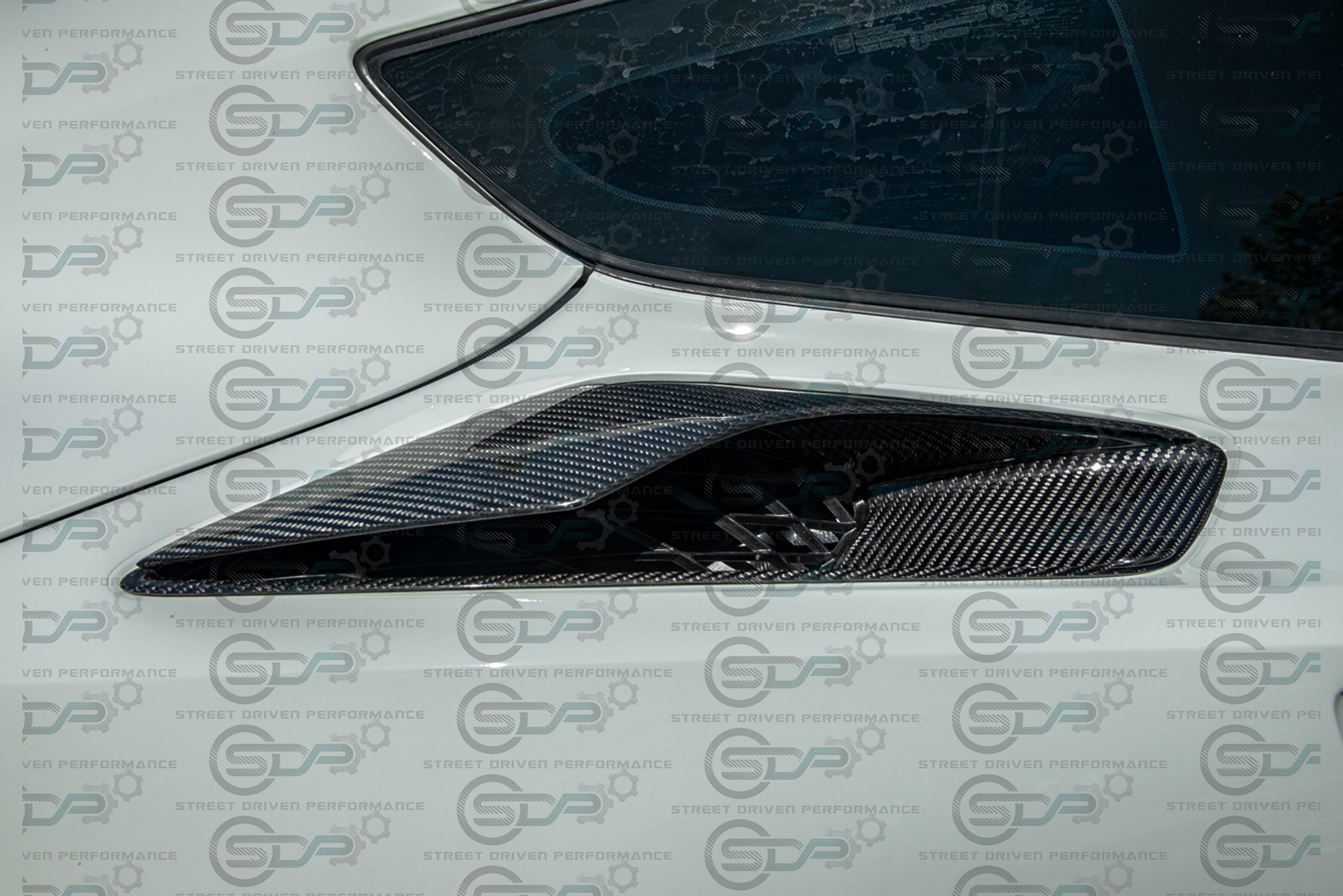 2014-2019 C7 - Corvette - Carbon Fiber Rear Quarter Panel Vents - Z06 Style